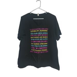 Women's Nursing Shirt Size 2X